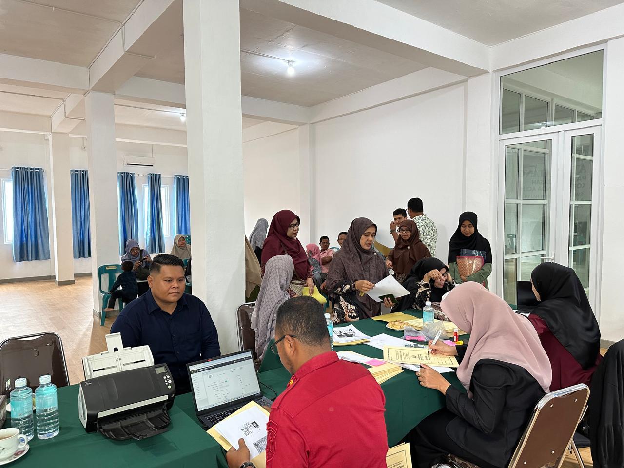 Imigrasi Sabang Layani 51 Pemohon Paspor di Pesantren Babun Najah Imigrasi Sabang Layani 51 Pemohon Paspor di Pesantren Babun Najah